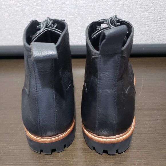 Ben Sherman Black Leather Boots Lace Up 11 EUR 44 main image 10